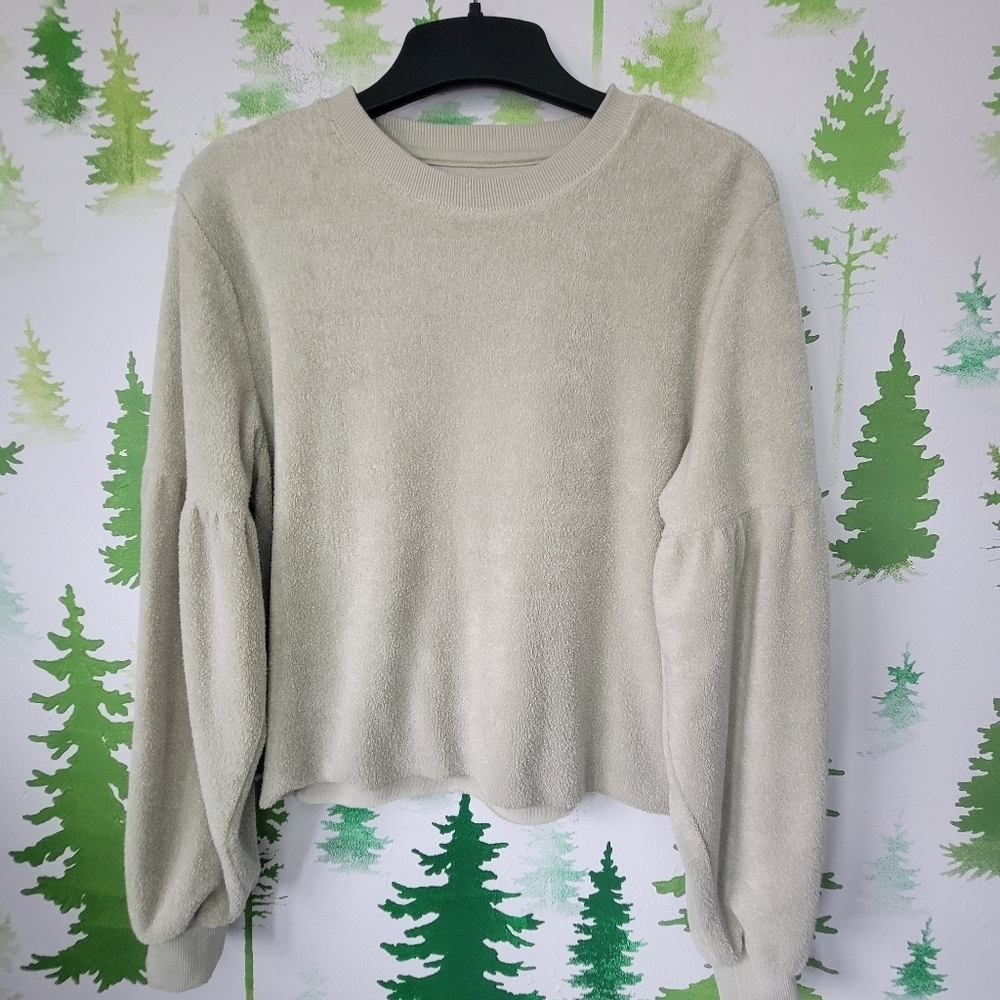Amuse Society Sage Puff Balloon Sweater.